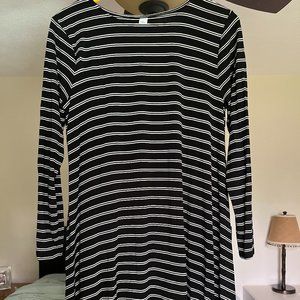 Long Sleeve Striped Dress